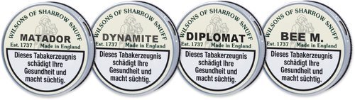 Wilsons of Sharrow Snuff Tabak der Serie Wilsons of Sharrow Snuff