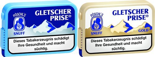 Gletscherprise Snuff Tabak der Serie Gletscherprise Snuff