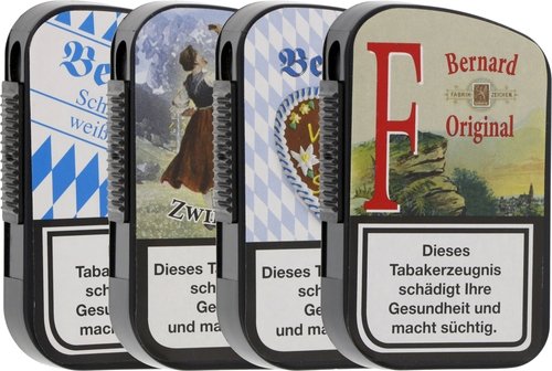 Bernard Schnupftabak Tabak der Serie Bernard Schnupftabak