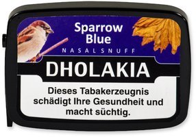 Tabak Schnupftabak  Dholakia Sparrow Blue 9g