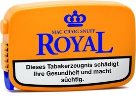 Tabak Schnupftabak  Pöschl Mac Craig Royal Snuff 7g