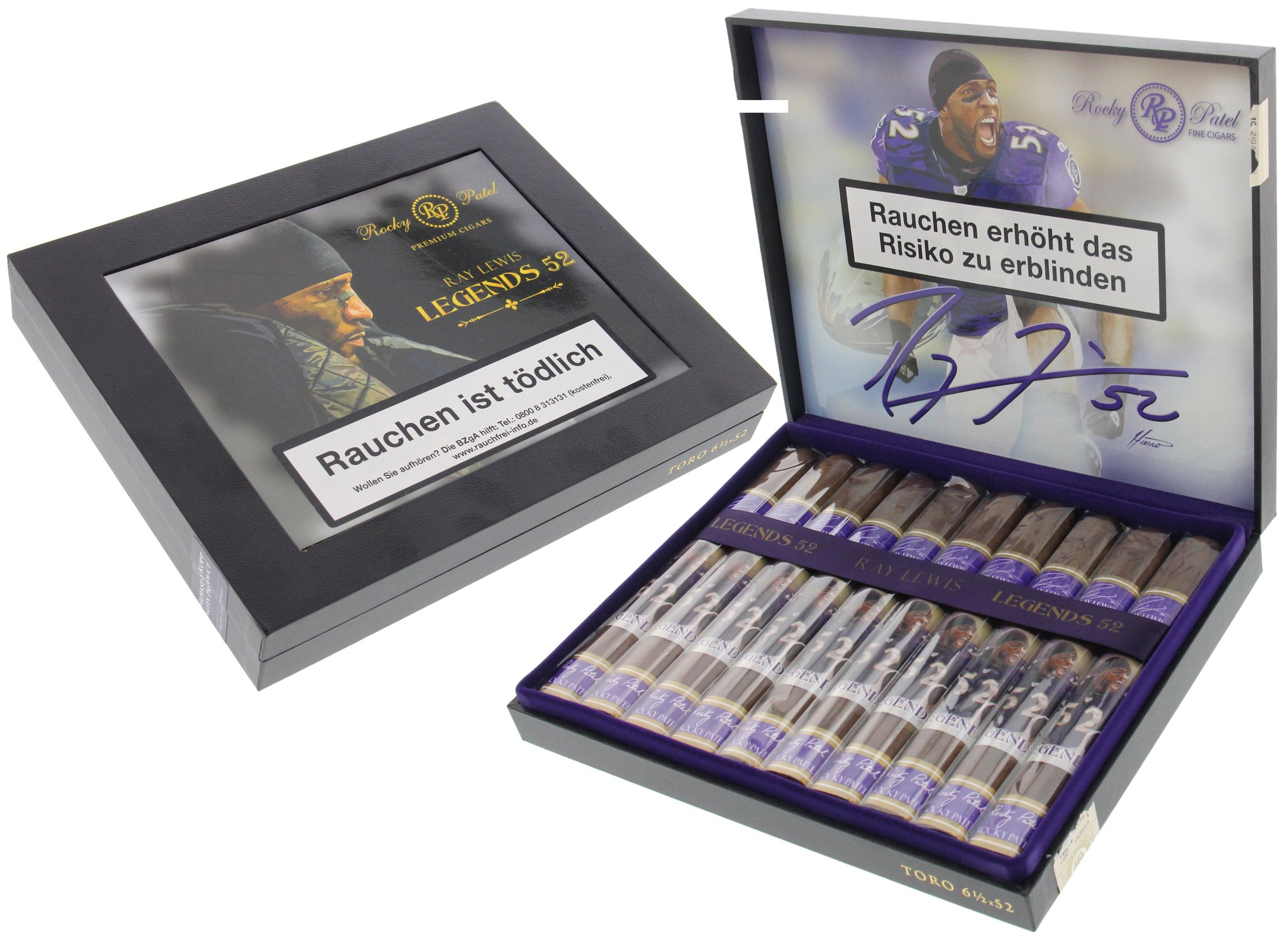 Rocky Patel Limited Editions Ray Lewis Legends 52 Detailbild