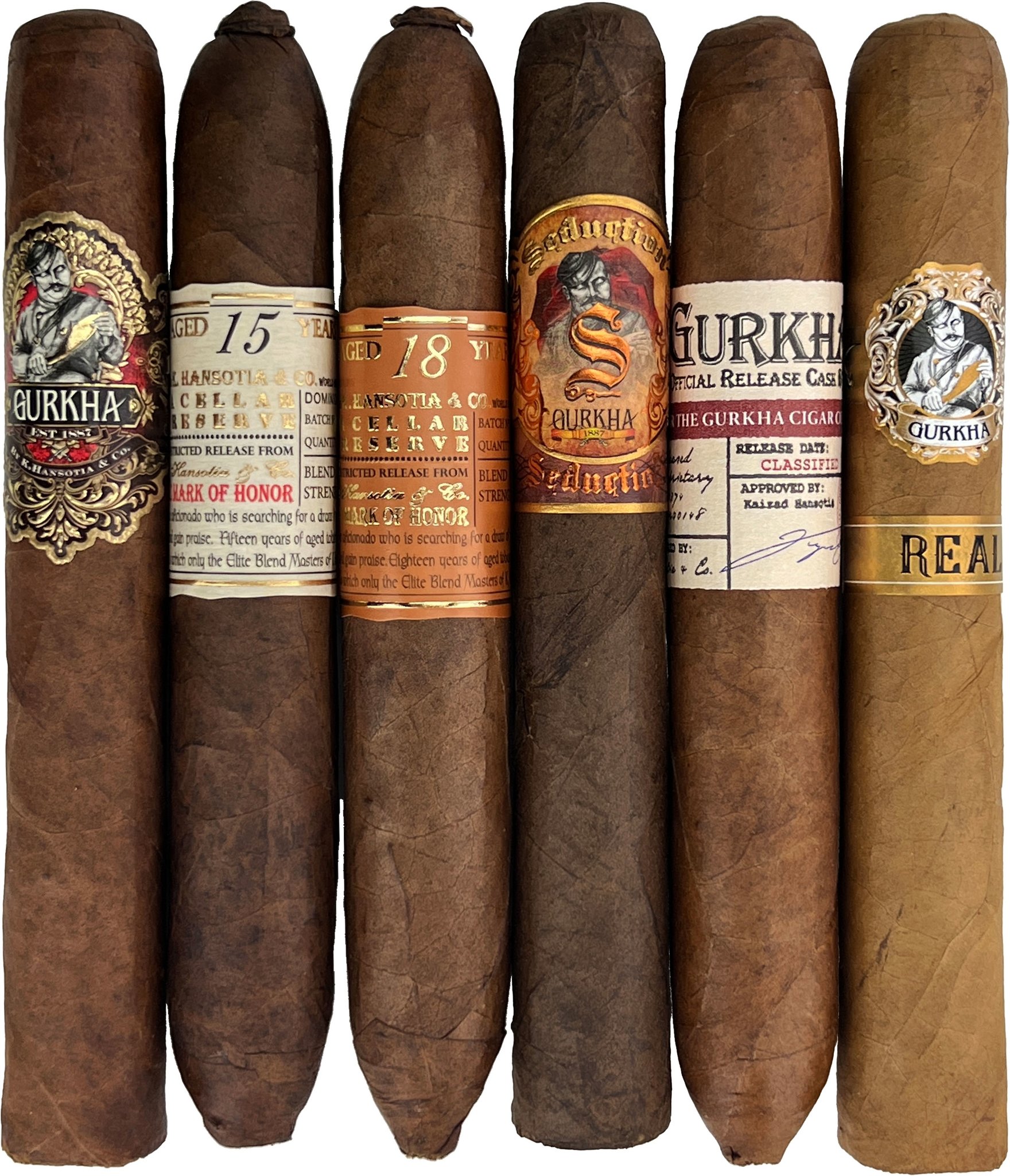 Gurkha Sampler Baggies Toro Pack Dominikanische Republik Zigarren