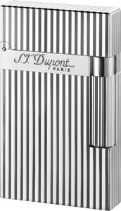 S.T. Dupont Ligne 2 versilbertlaengsstreifen