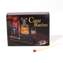 Cigar Matches Streichhölzer schwefelfrei ca. 60 Stück, Holzlänge ca. 55mm